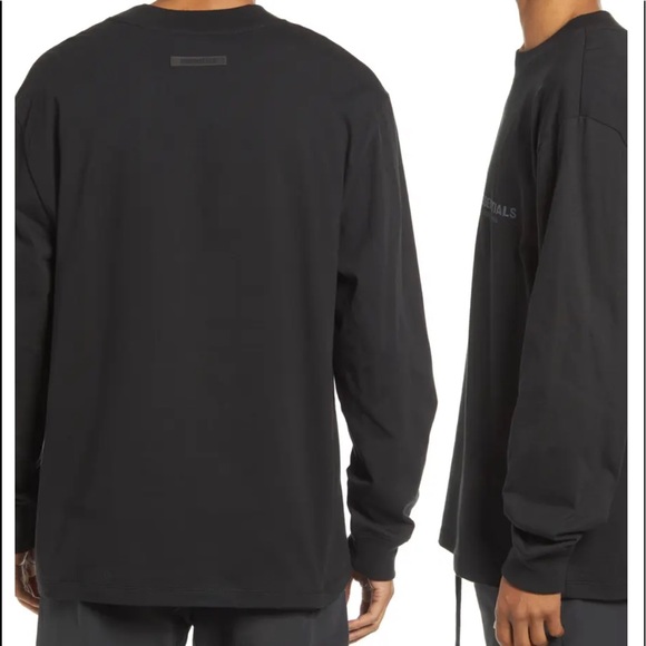 ❌SOLD❌FEAR OF GOD ESSENTIALS Cotton Jersey Long Sleeve Tee - Picture 3 of 3
